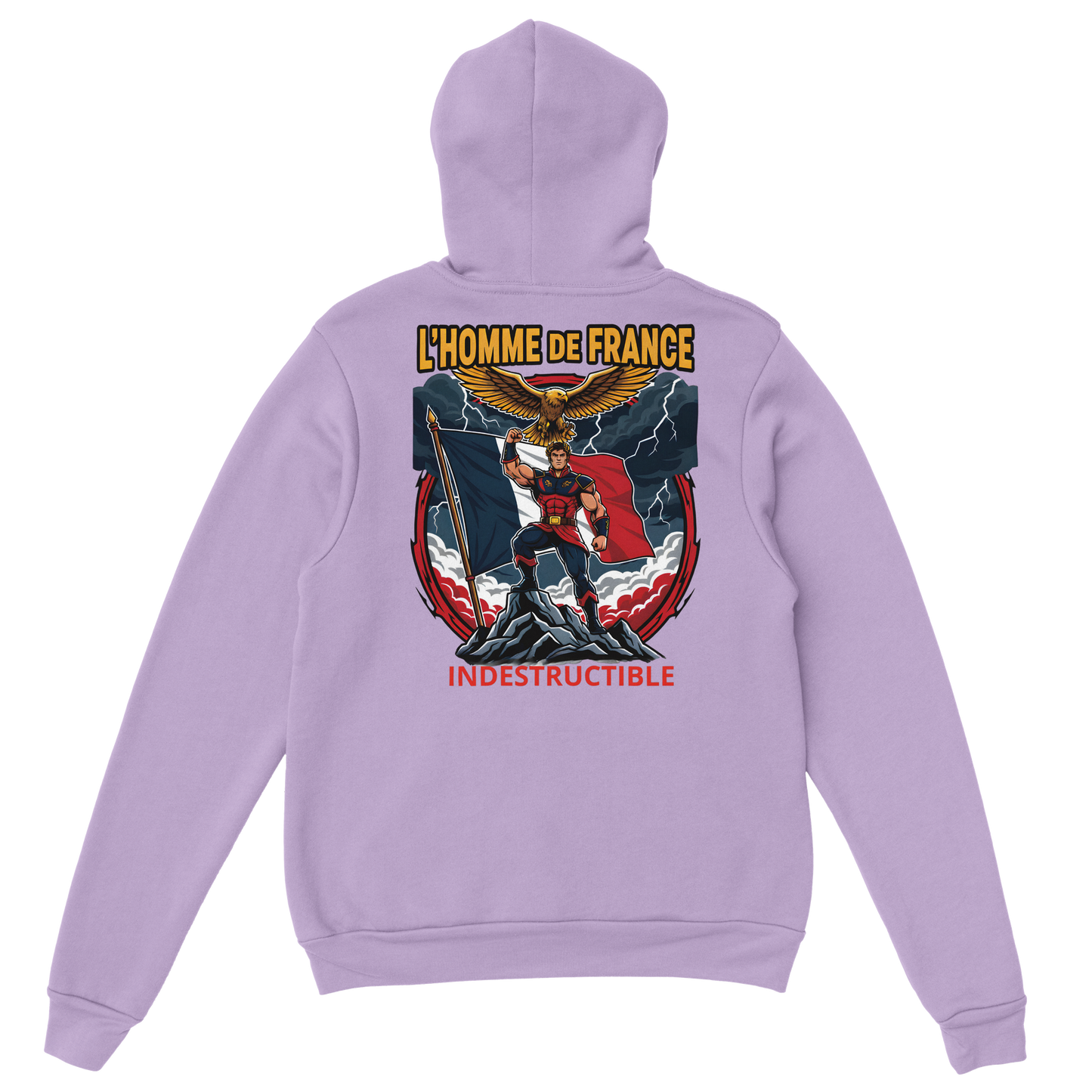 Sweat à Capuche Homme homme de France - Design France - Confort Premium