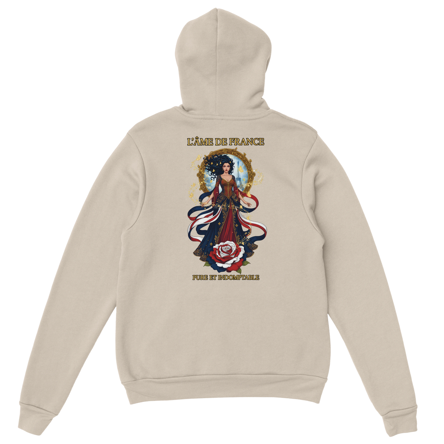 Sweat à capuche femme L'âme de France - Confort premium et style élégant