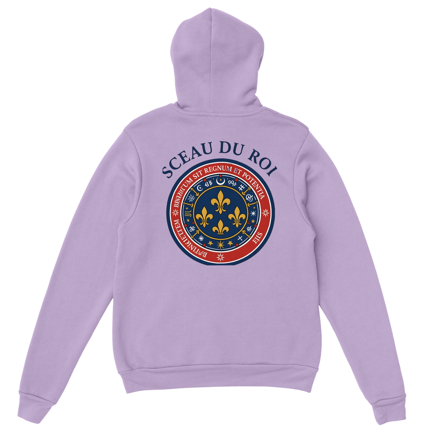 Sweat à capuche Le Sceau du Roi pour homme – Hoodie premium en coton mélangé