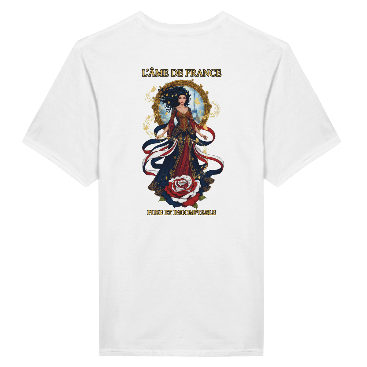 T-shirt  femme L'âme de France – Premium Cotton Tee with Classic French Design