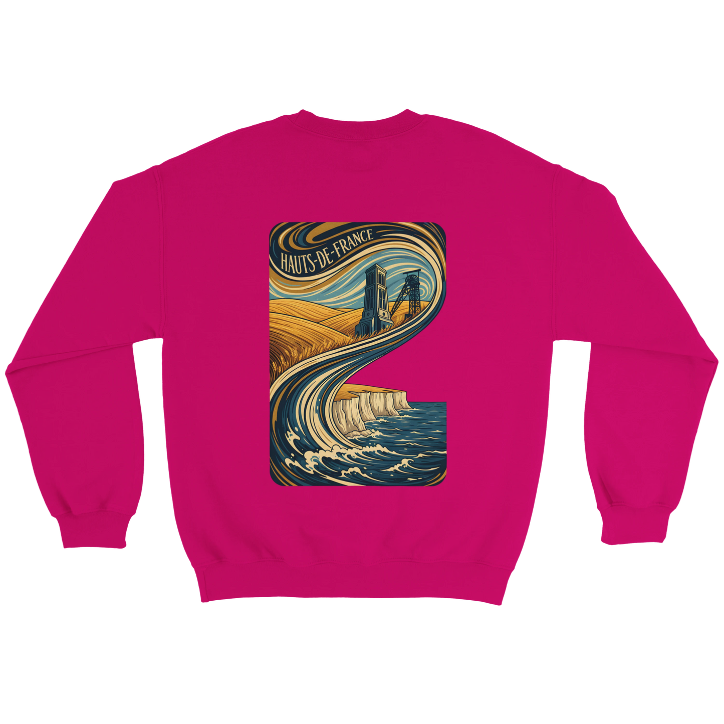 Sweat-shirt Unisexe Haut de France - Confort Premium et Design Classique