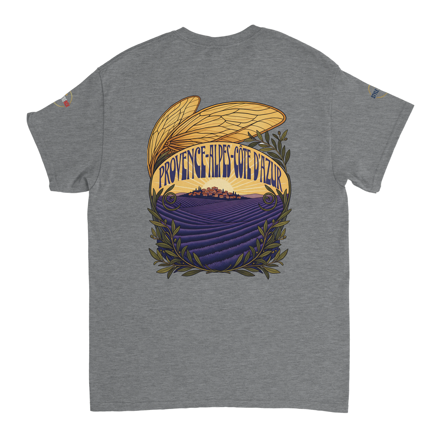 T-Shirt Unisexe Provence-Alpes-Côte d'Azur – Coton Épais Premium