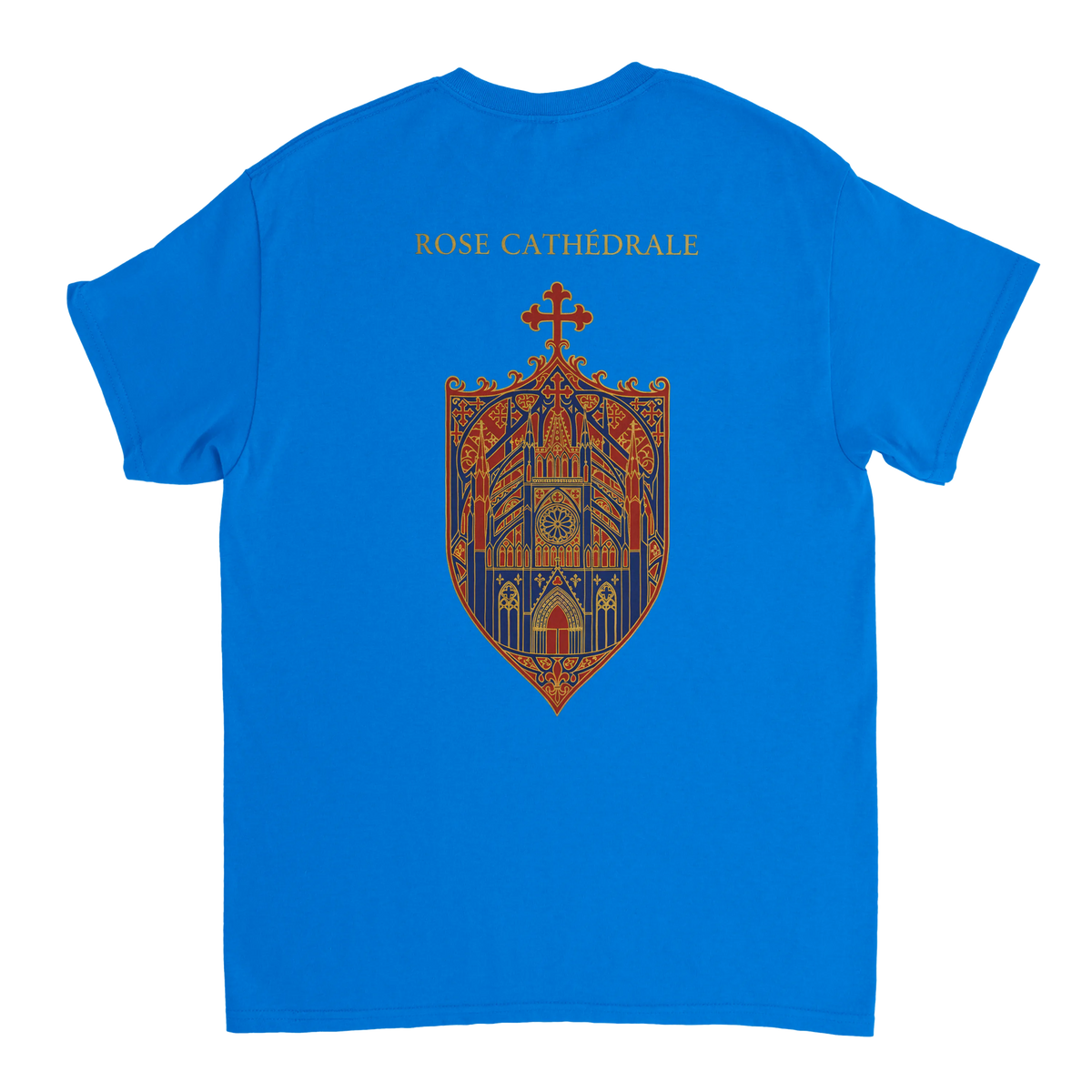 T-Shirt Femme Rose Cathédrale | Gildan 5000 Coton Épais