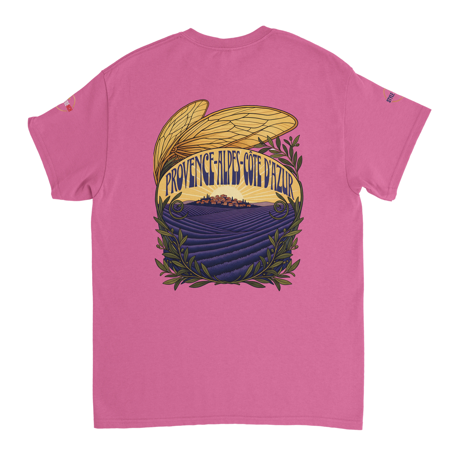 T-Shirt Unisexe Provence-Alpes-Côte d'Azur – Coton Épais Premium