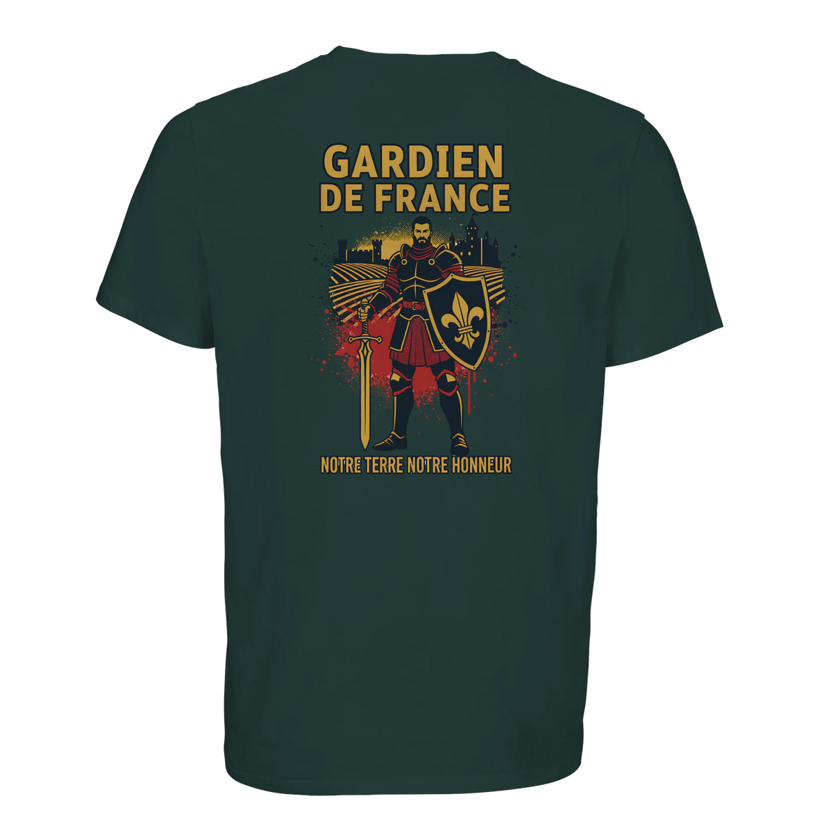 T-Shirt für Herren Frankreich Torwart Baumwolle in Bio-Umstellung | SOL'S Legend 03981