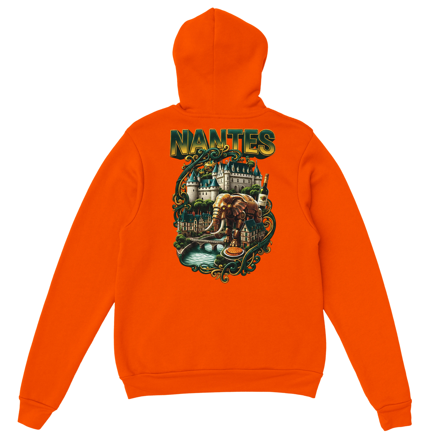 Sweat à capuche unisexe Nantes – Confort premium et style urbain