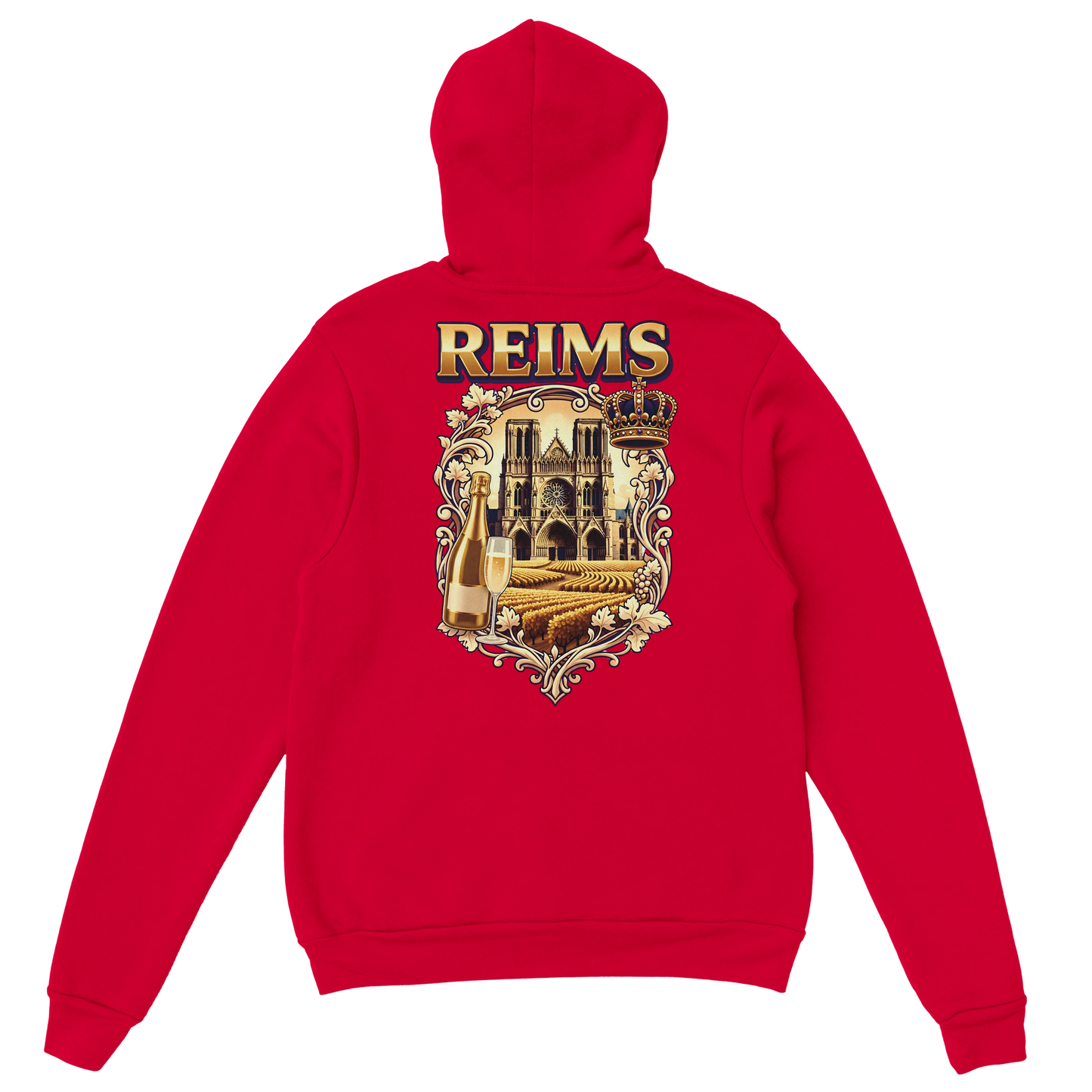 Sweat à capuche unisexe Reims - Confort premium avec conseils d'entretien