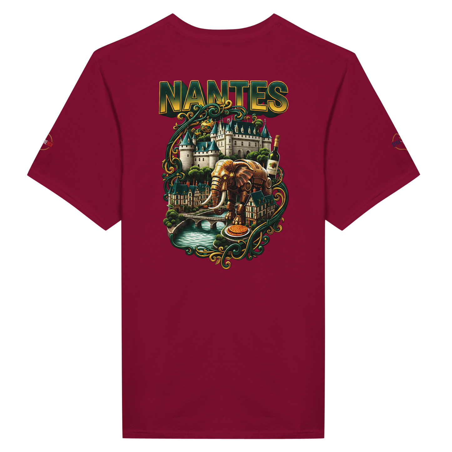 T-Shirt Unisexe Classique Nantes - Confort Premium et Style Urbain