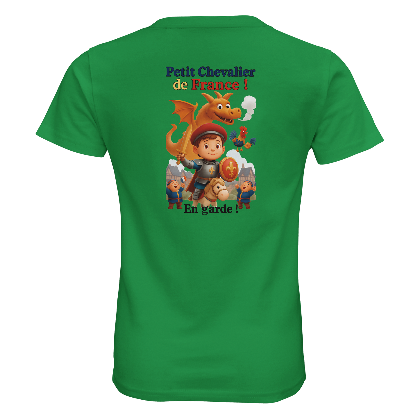 Organic slim-fit T-shirt for boys Little Knight of France | SOL'S Pioneer Kids 03578