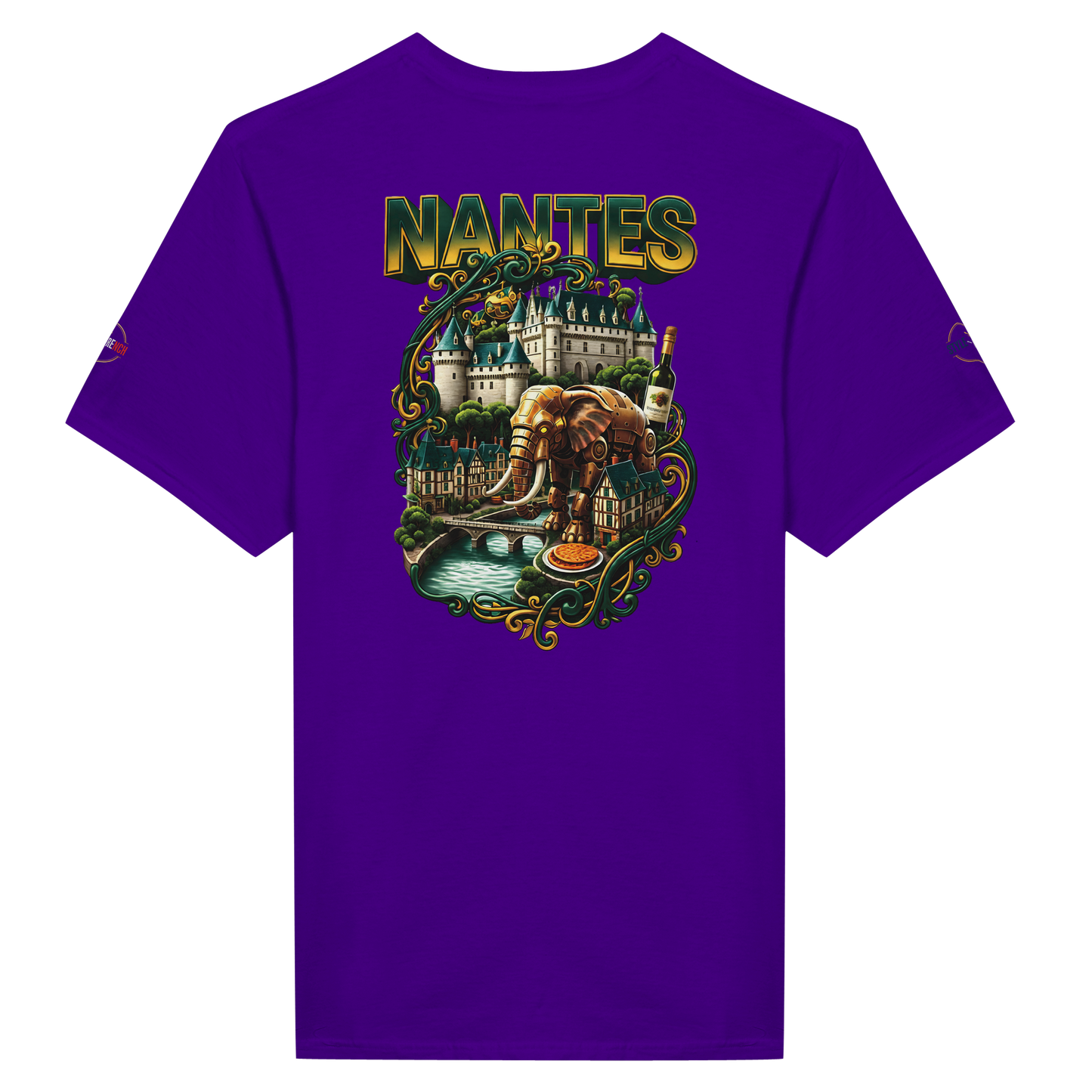 T-Shirt Unisexe Classique Nantes - Confort Premium et Style Urbain