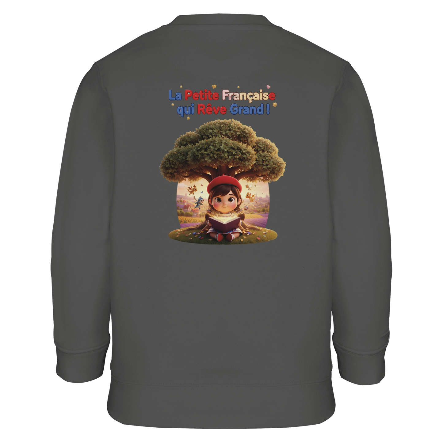 La Petite Française Qui Rêve Grand - Sweat-shirt Enfant Écoresponsable