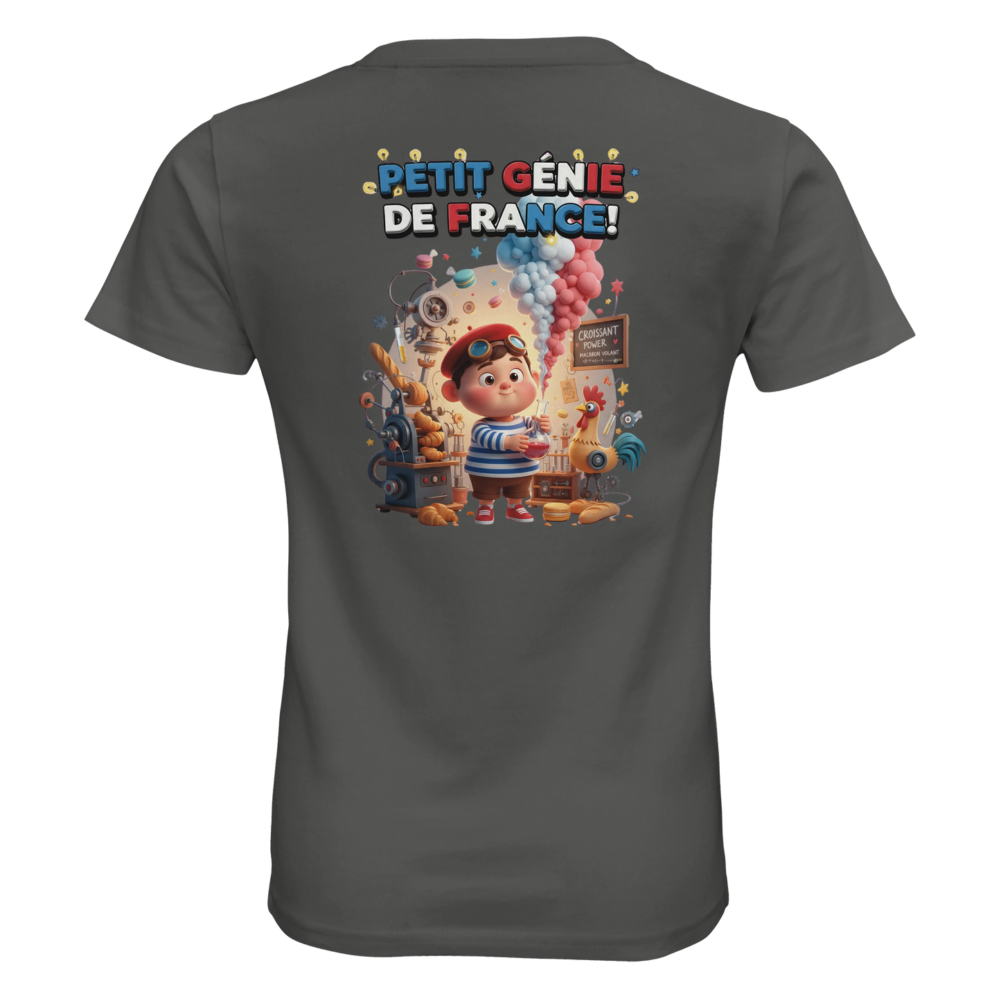 T-shirt Enfant Petit Génie - 100% Coton Bio - Confort et Qualité