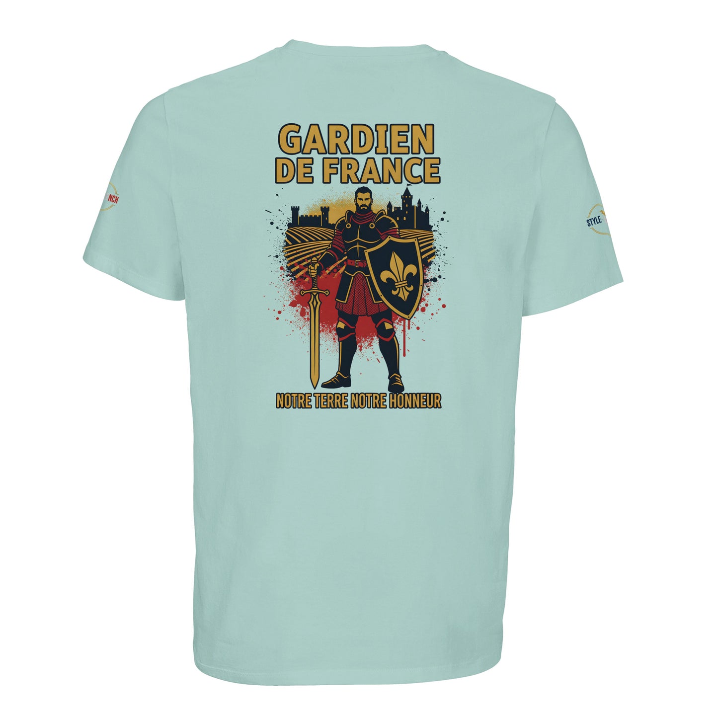 T-shirt Gardien de France pour Homme - Coton Bio Premium