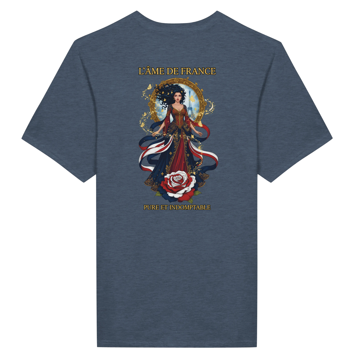 T-shirt  femme L'âme de France – Premium Cotton Tee with Classic French Design