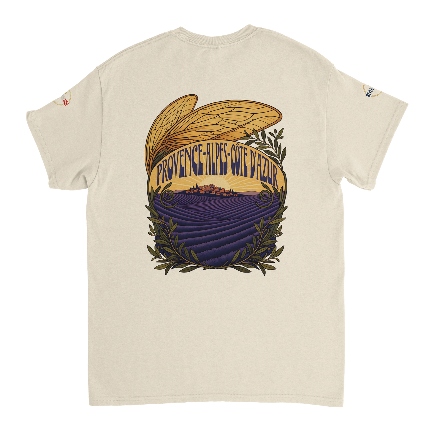 T-Shirt Unisexe Provence-Alpes-Côte d'Azur – Coton Épais Premium