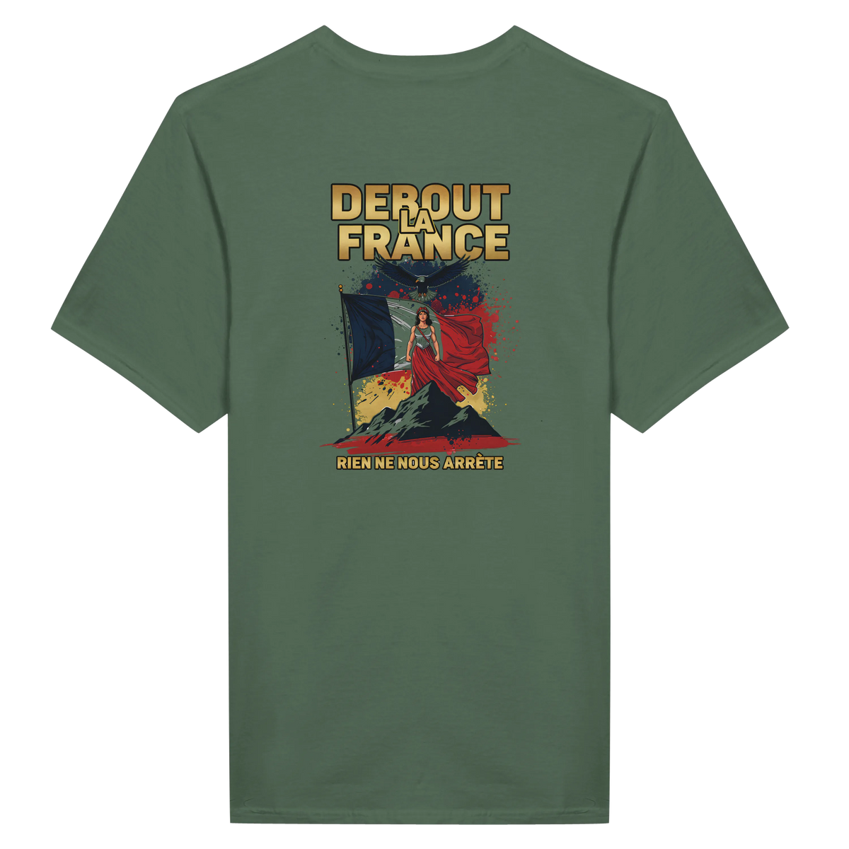 T-shirt Femme Debout la France – Coton Premium