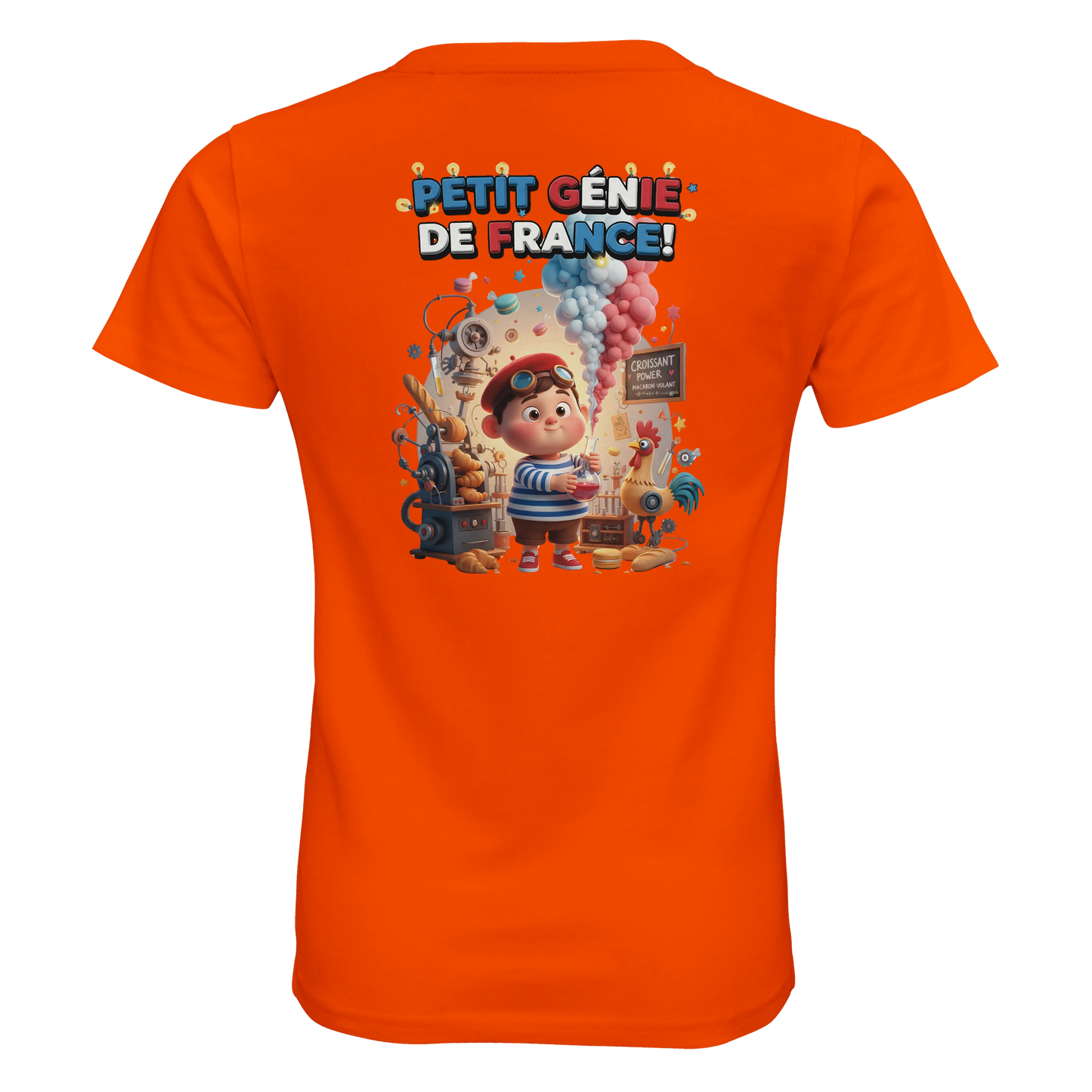 T-shirt Enfant Petit Génie - 100% Coton Bio - Confort et Qualité