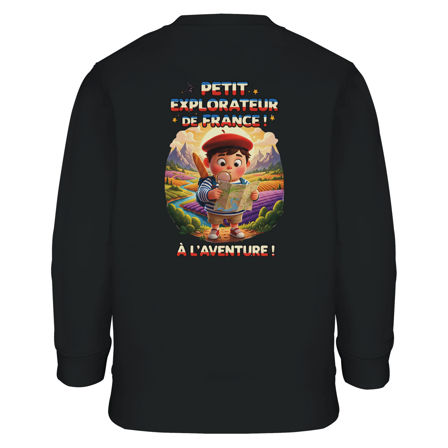 Sweat-shirt Garçon Petit Explorateur – Confort Éco-Responsable