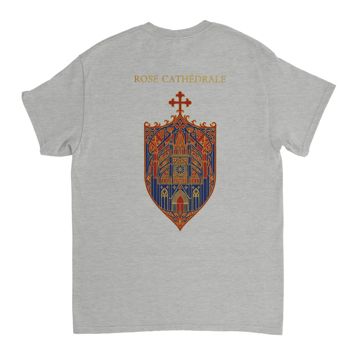 T-Shirt Femme Rose Cathédrale | Gildan 5000 Coton Épais