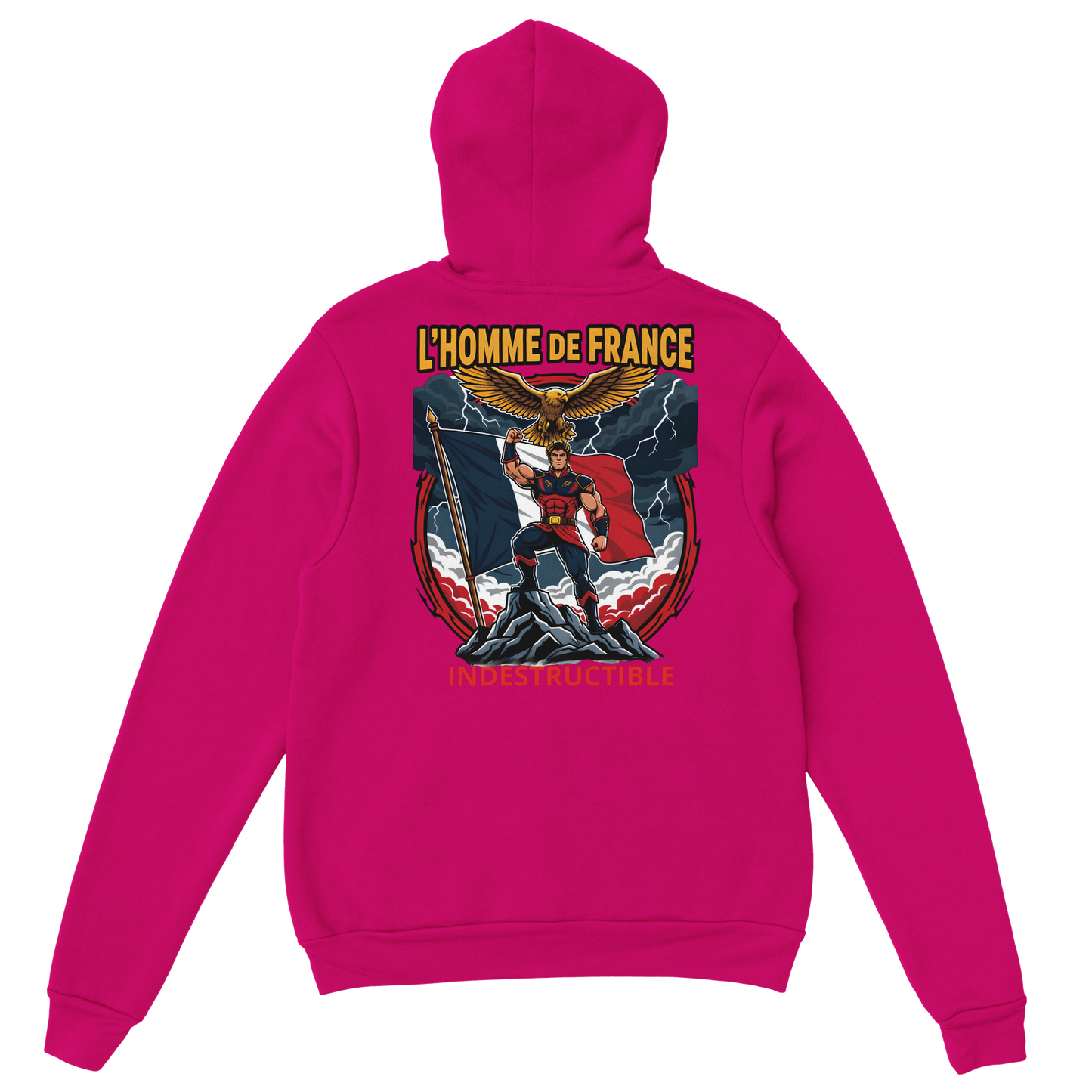 Sweat à Capuche Homme homme de France - Design France - Confort Premium