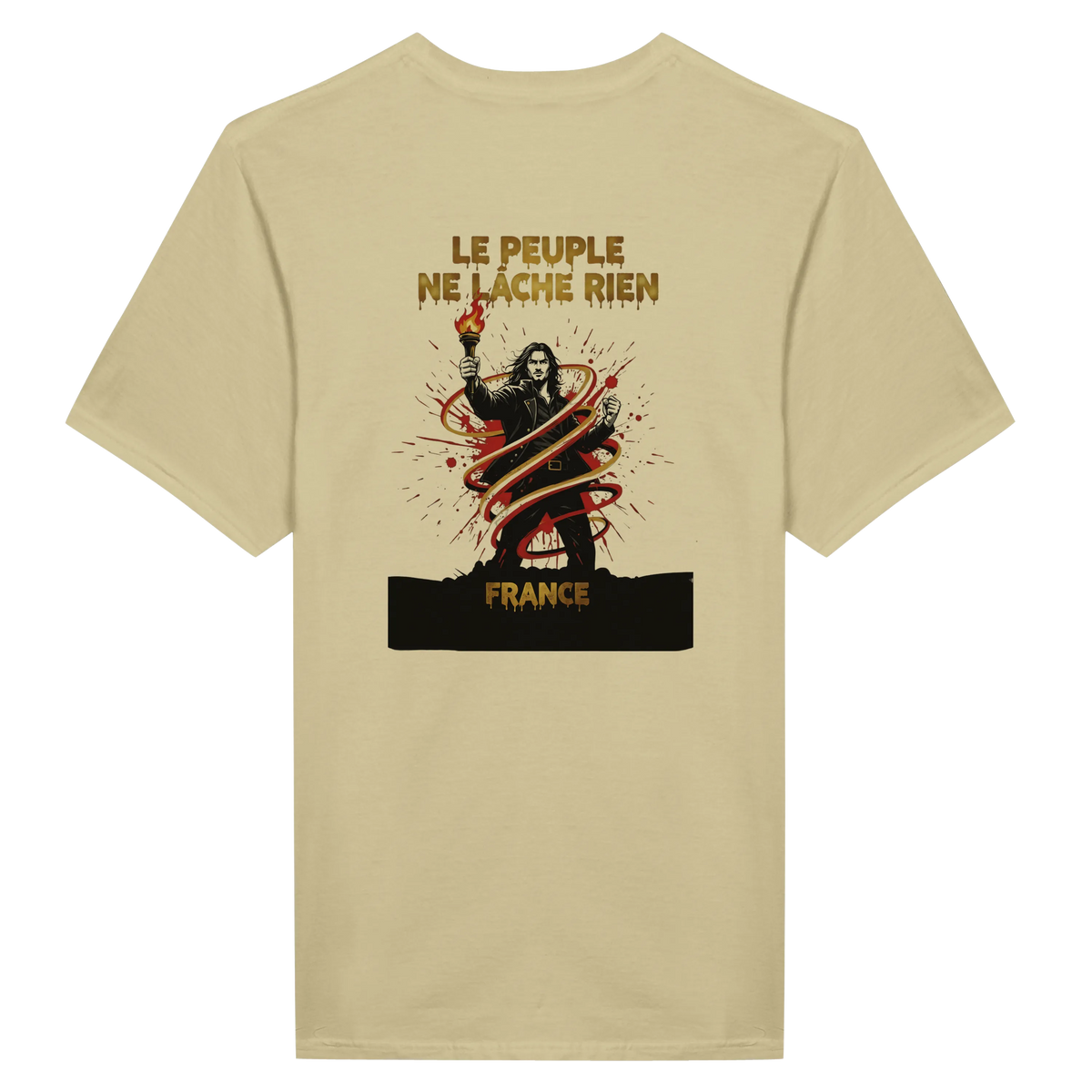 T-shirt Le Peuple Ne Lâche Rien – T-shirt Activiste Premium