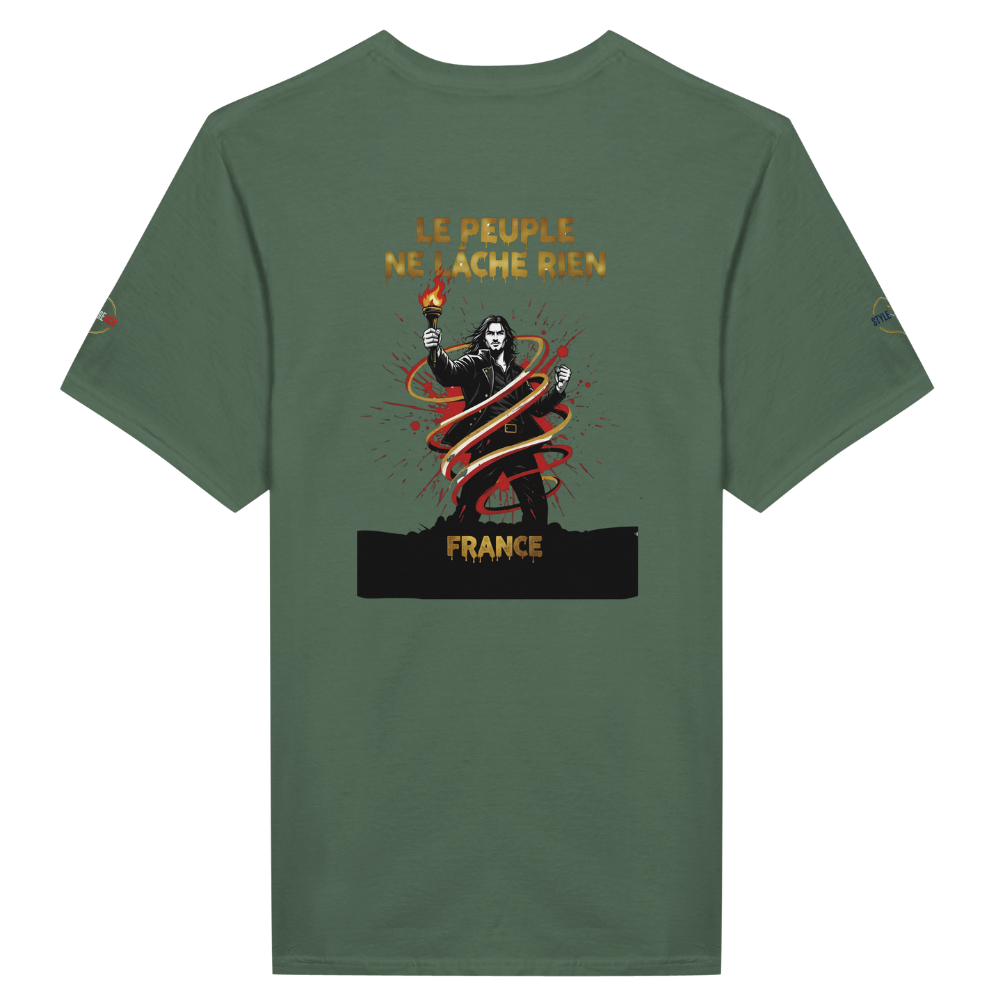 T-shirt Le Peuple Ne Lâche Rien – T-shirt Activiste Premium