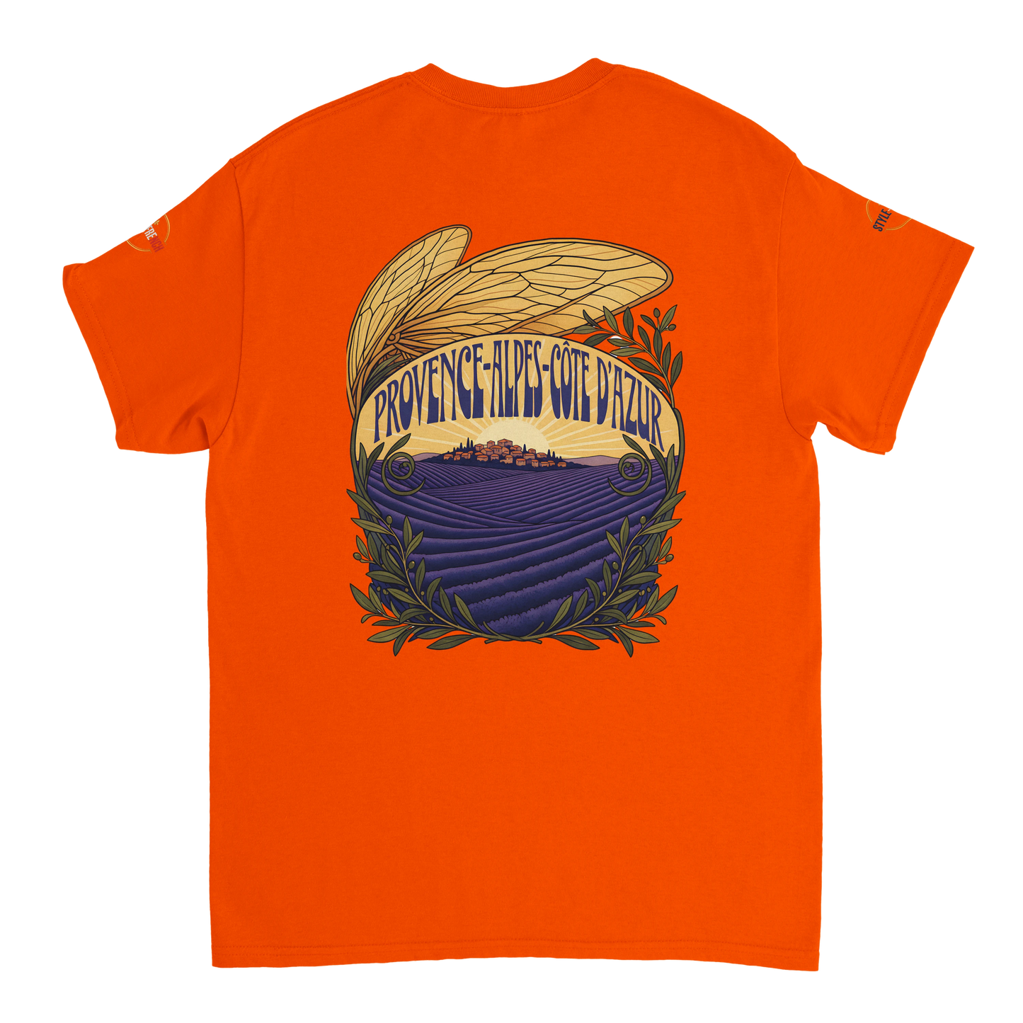 T-Shirt Unisexe Provence-Alpes-Côte d'Azur – Coton Épais Premium