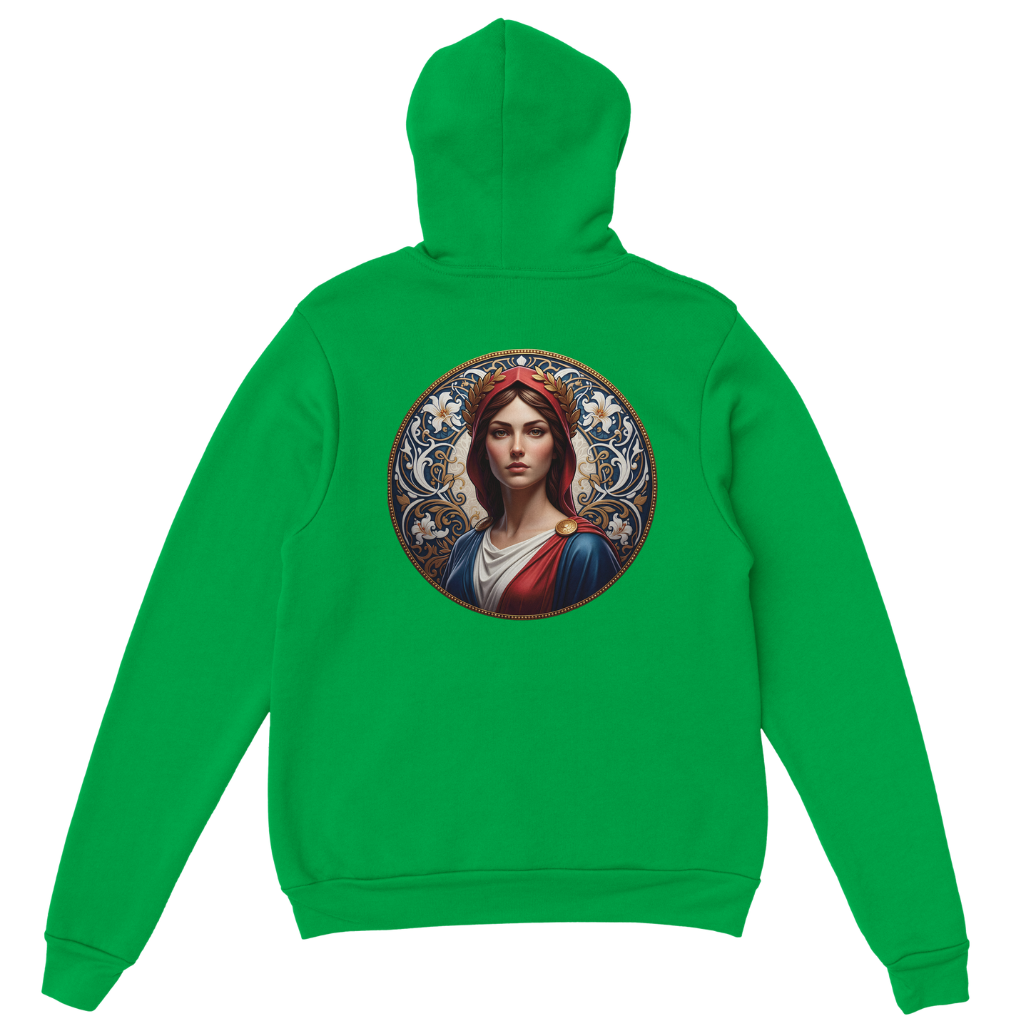 Sweat à capuche femme Marianne - Hoodie en coton et polyester