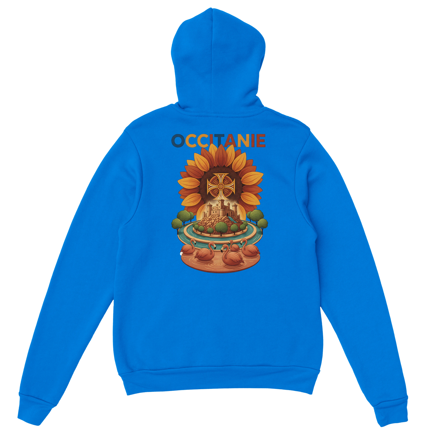 Sweat à Capuche Unisexe Occitanie – Hoodie Confortable et Résistant