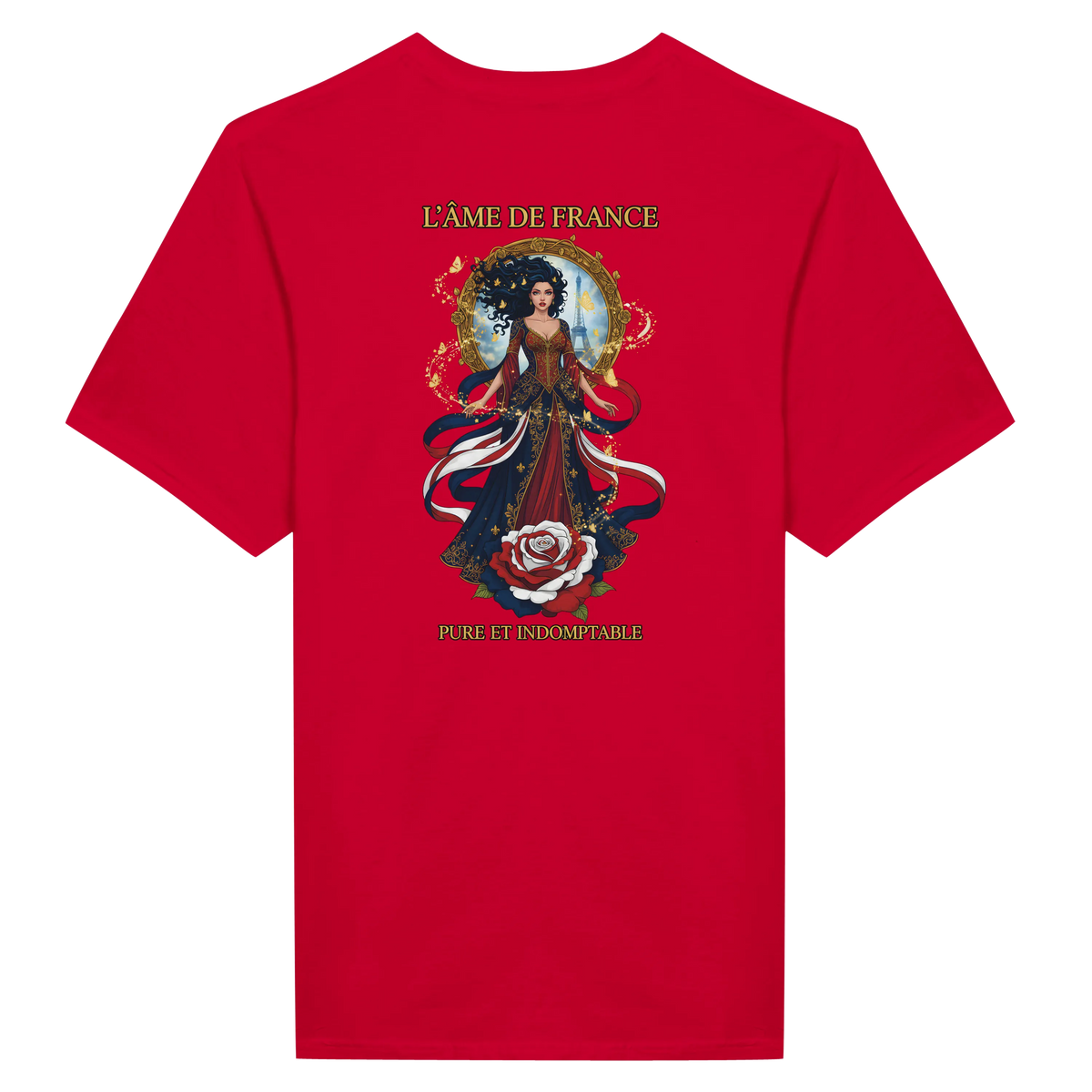 T-shirt  femme L'âme de France – Premium Cotton Tee with Classic French Design