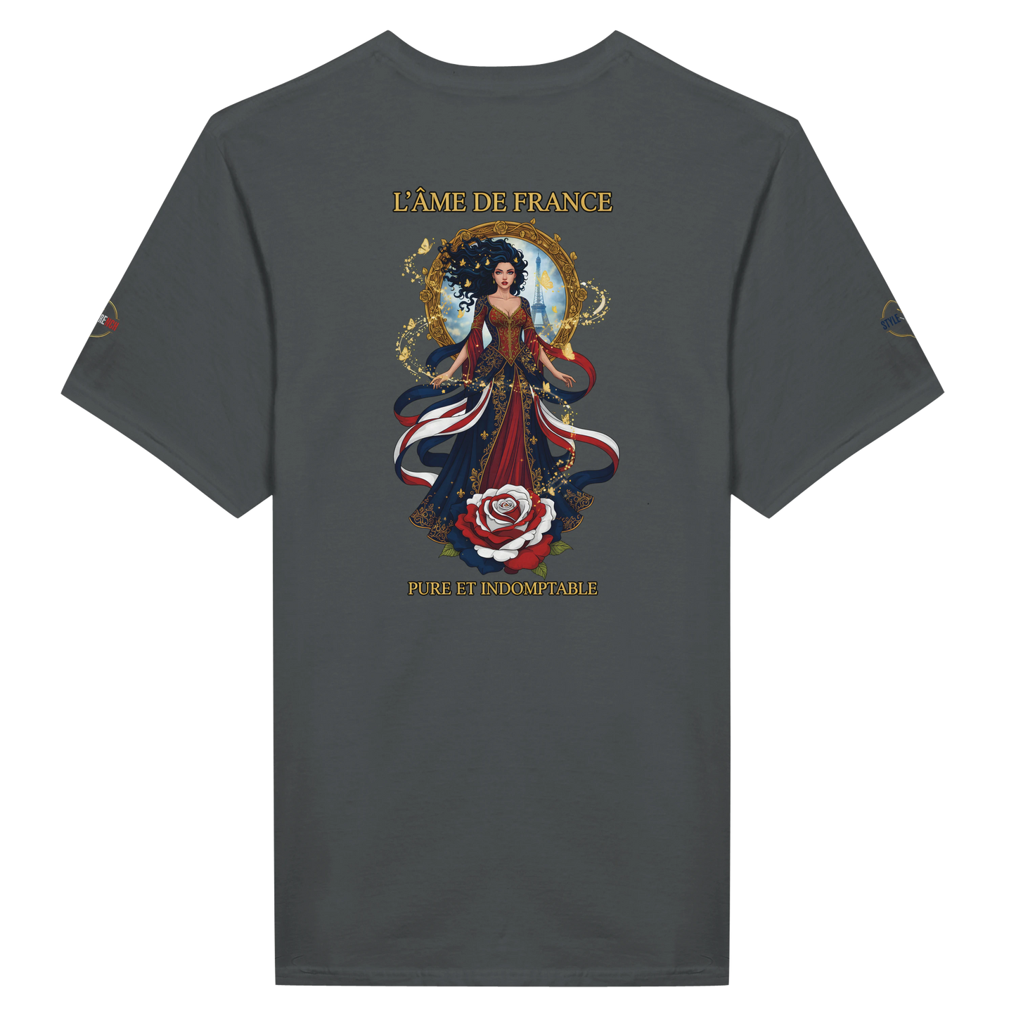 T-shirt  femme L'âme de France – Premium Cotton Tee with Classic French Design