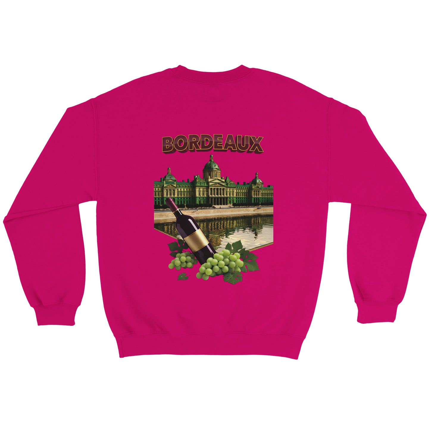 Sweat-shirt Unisexe Bordeaux Ville de France – Classique et Confortable