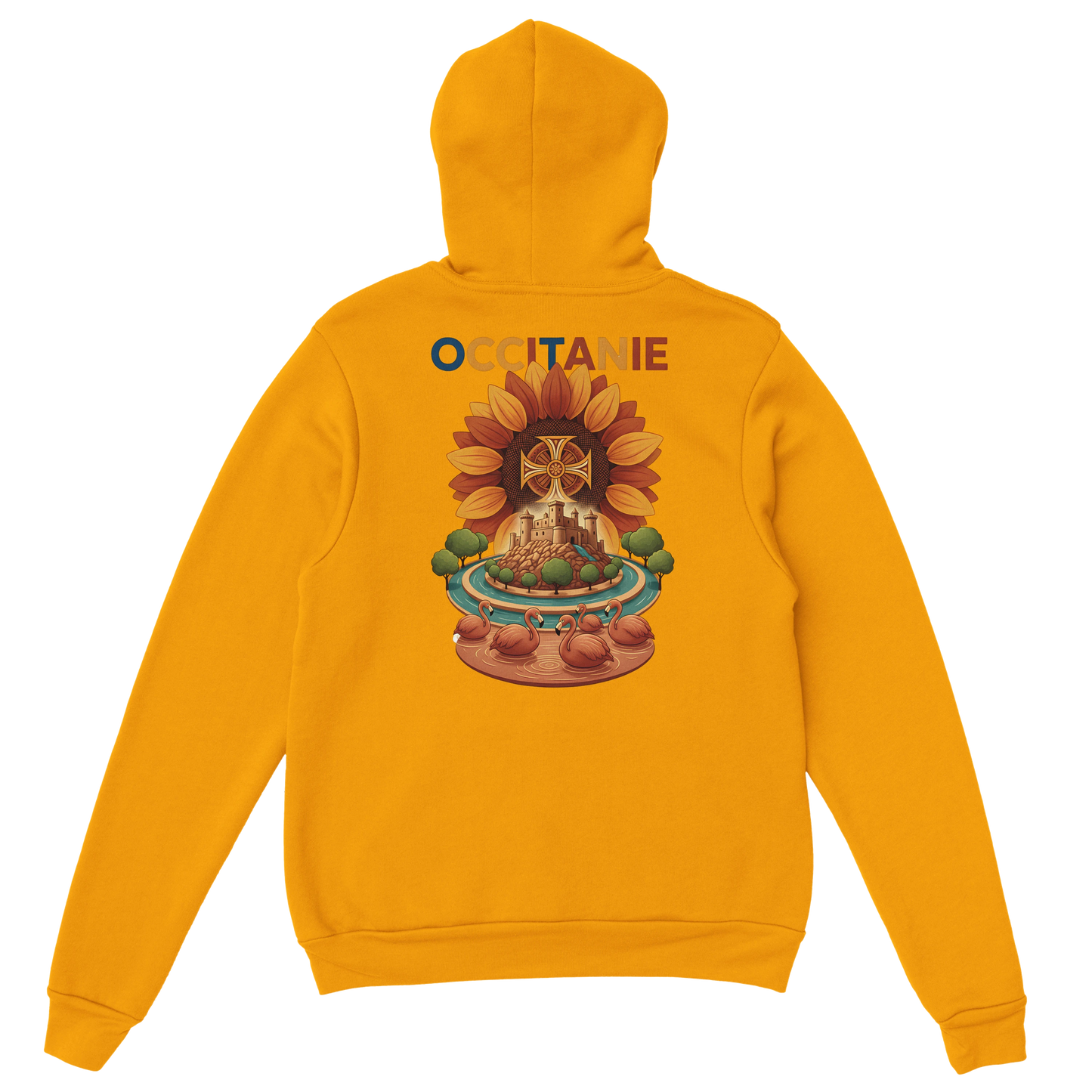 Sweat à Capuche Unisexe Occitanie – Hoodie Confortable et Résistant