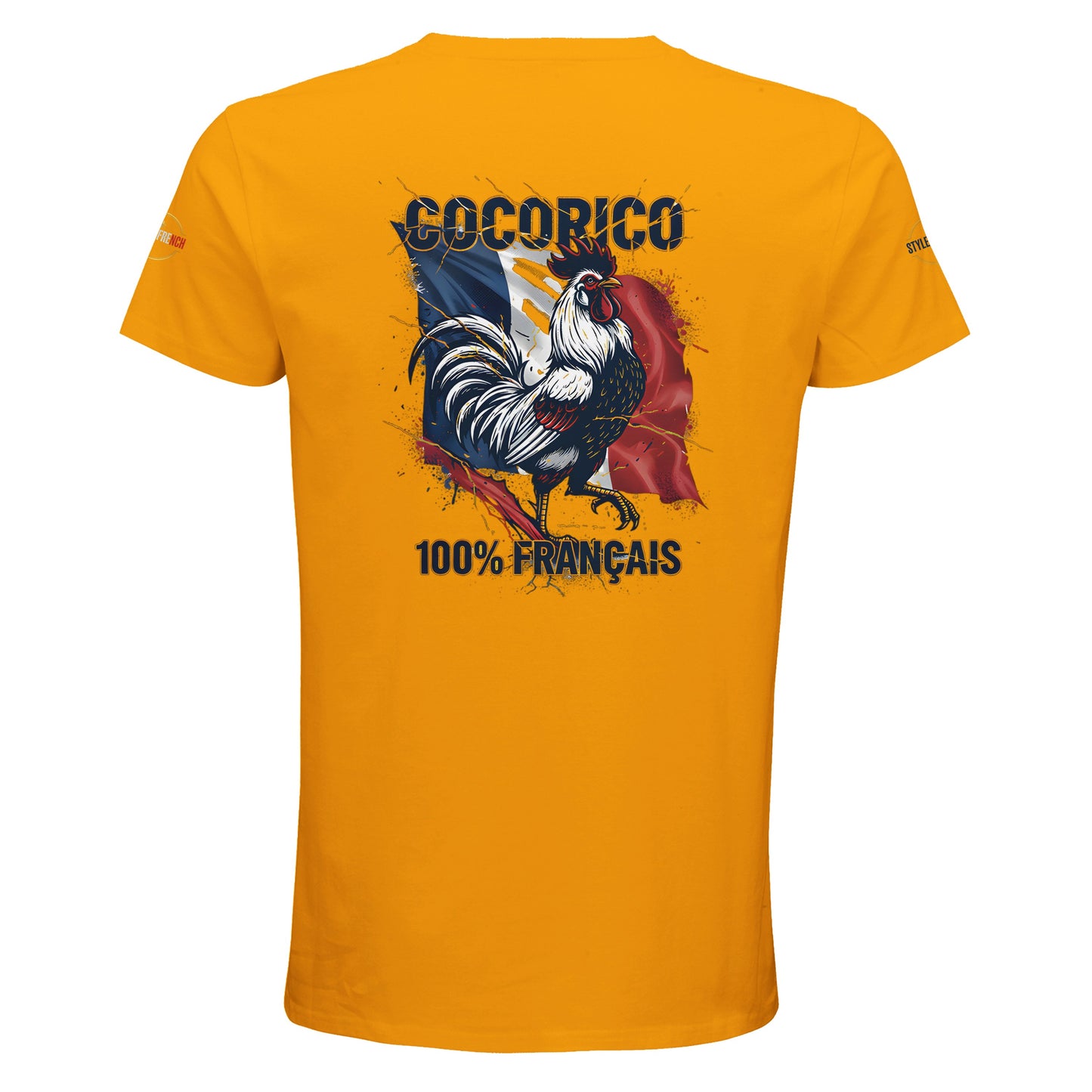 T-shirt Homme Cocorico - Coton Bio Premium à Col Rond
