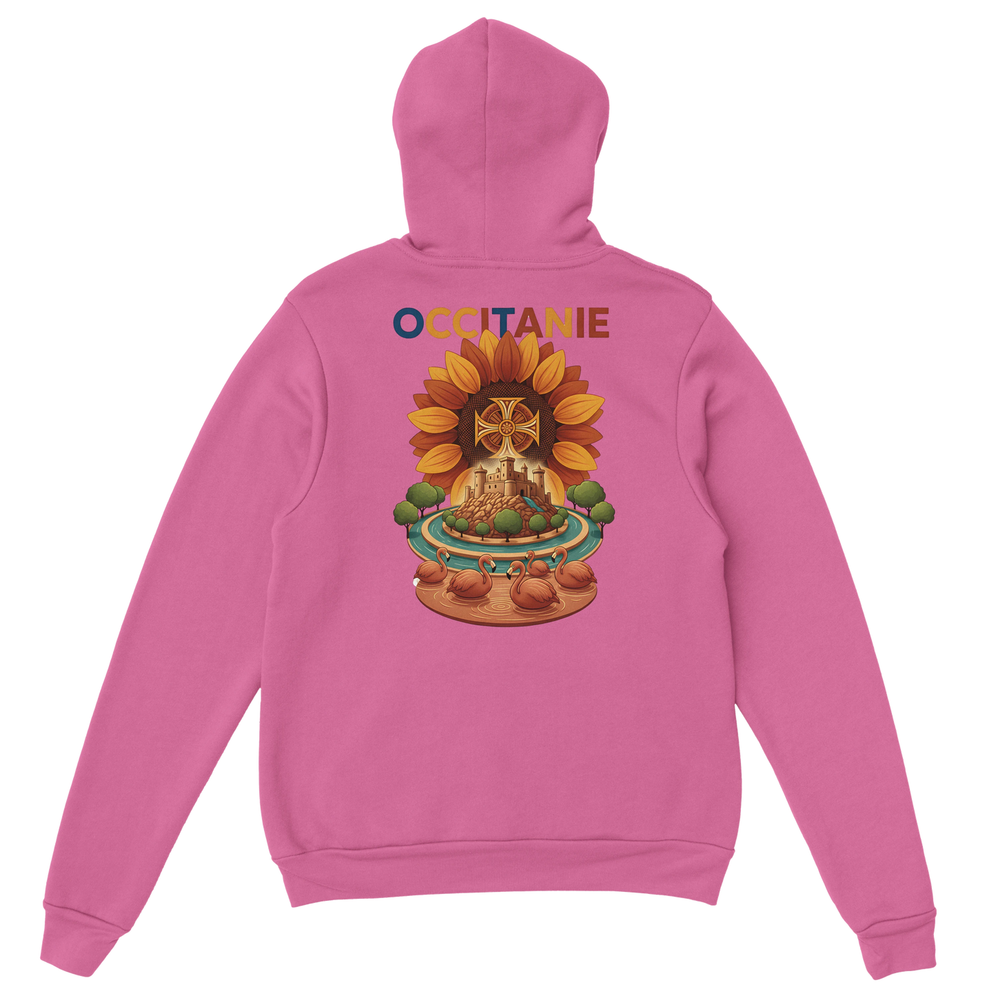 Sweat à Capuche Unisexe Occitanie – Hoodie Confortable et Résistant