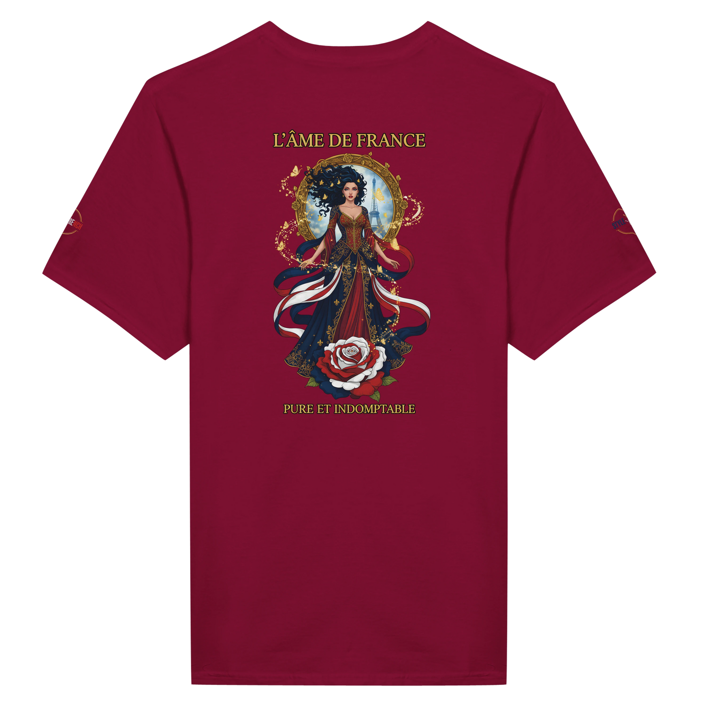 T-shirt  femme L'âme de France – Premium Cotton Tee with Classic French Design