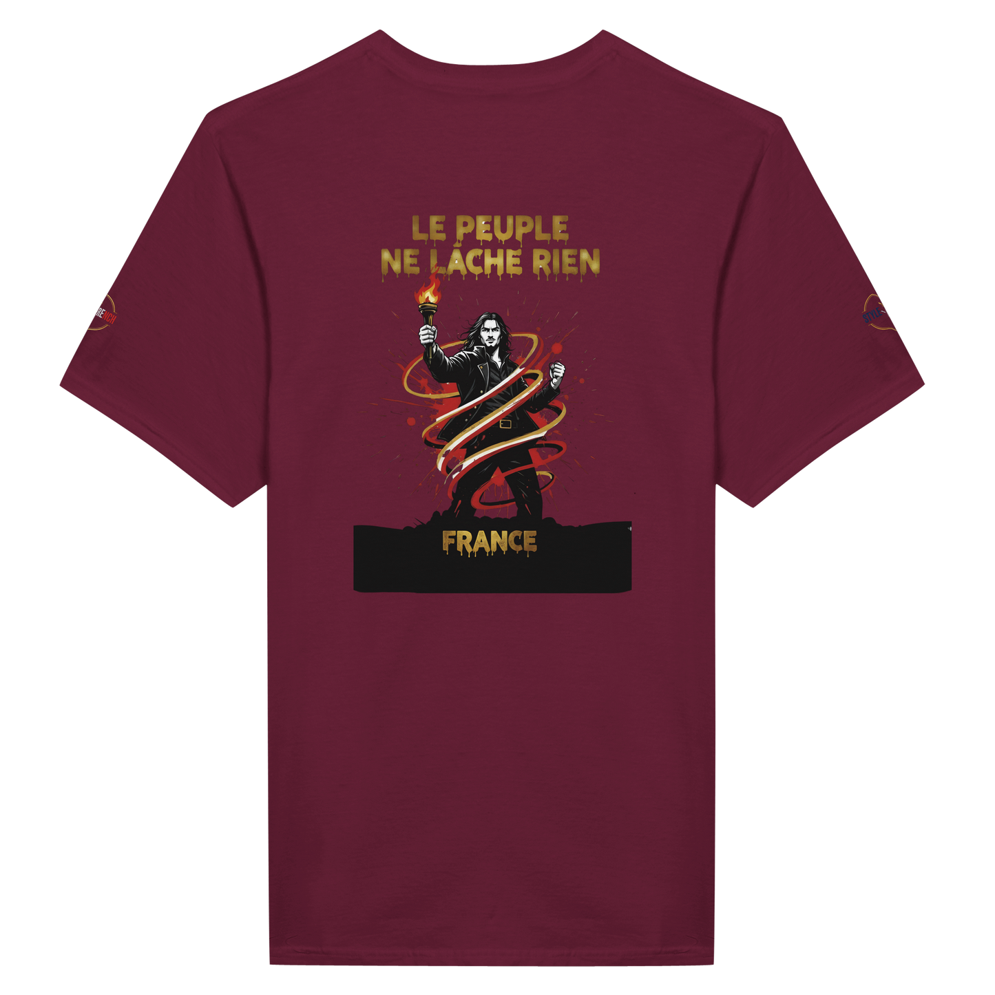 T-shirt Le Peuple Ne Lâche Rien – T-shirt Activiste Premium