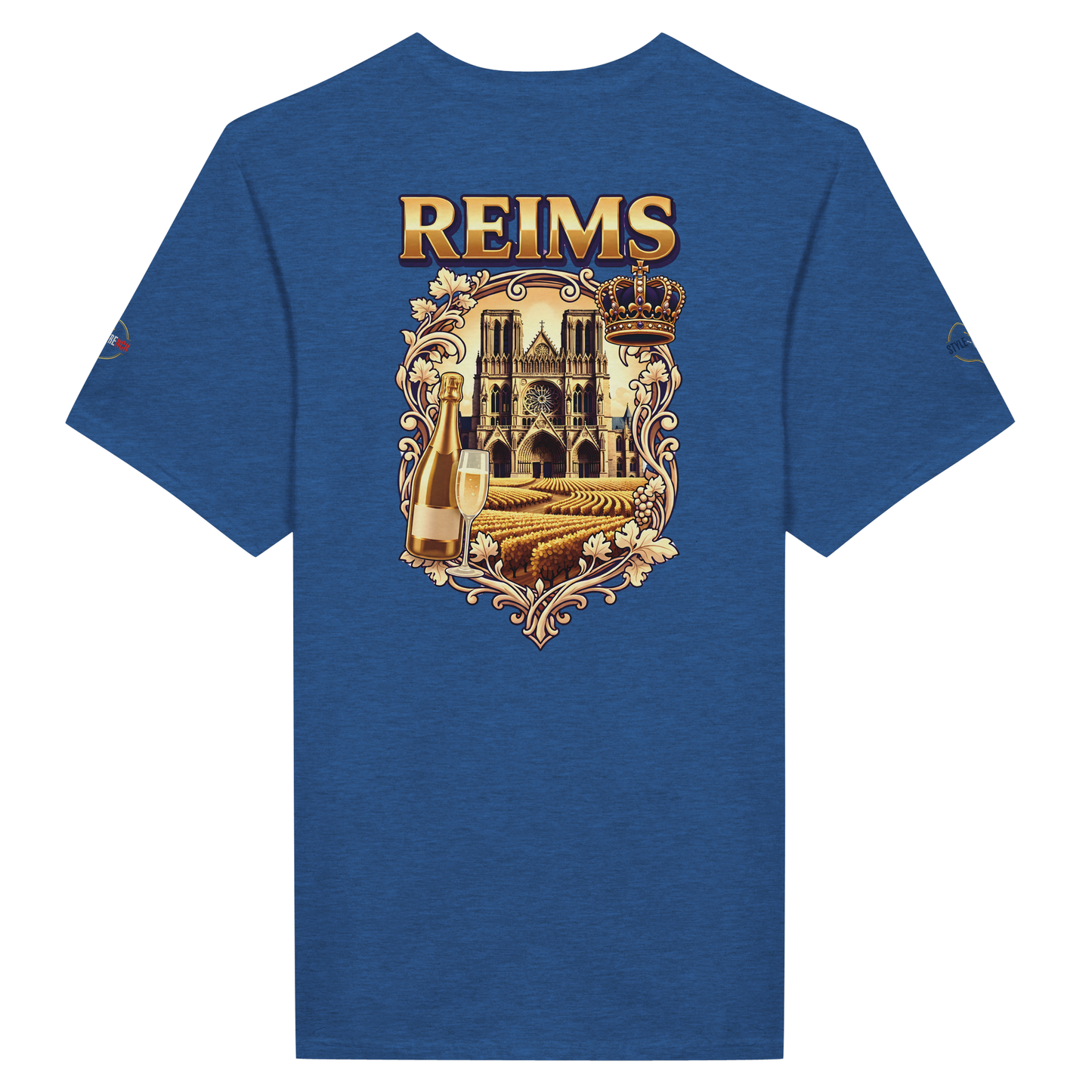 T-shirt Unisexe Reims - Ville de France - Design Premium