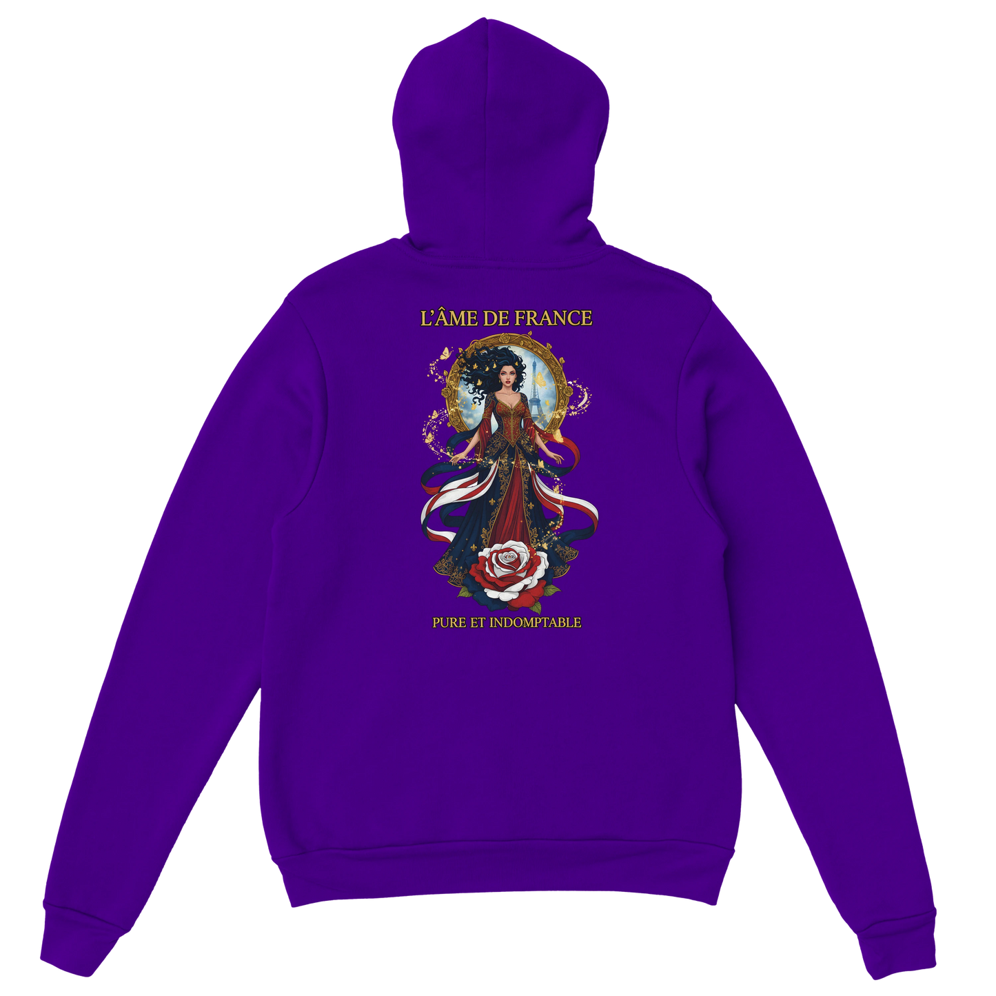 Sweat à capuche femme L'âme de France - Confort premium et style élégant