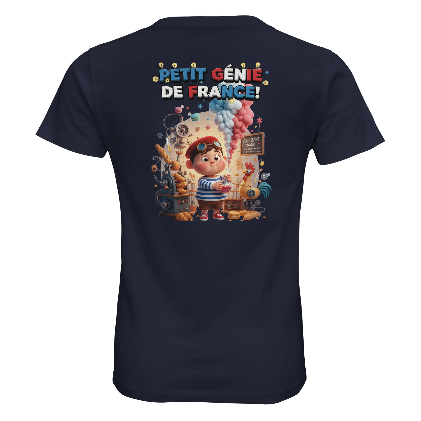 T-shirt Enfant Petit Génie - 100% Coton Bio - Confort et Qualité