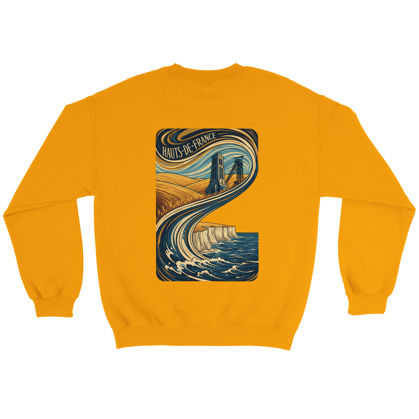 Sweat-shirt Unisexe Haut de France - Confort Premium et Design Classique