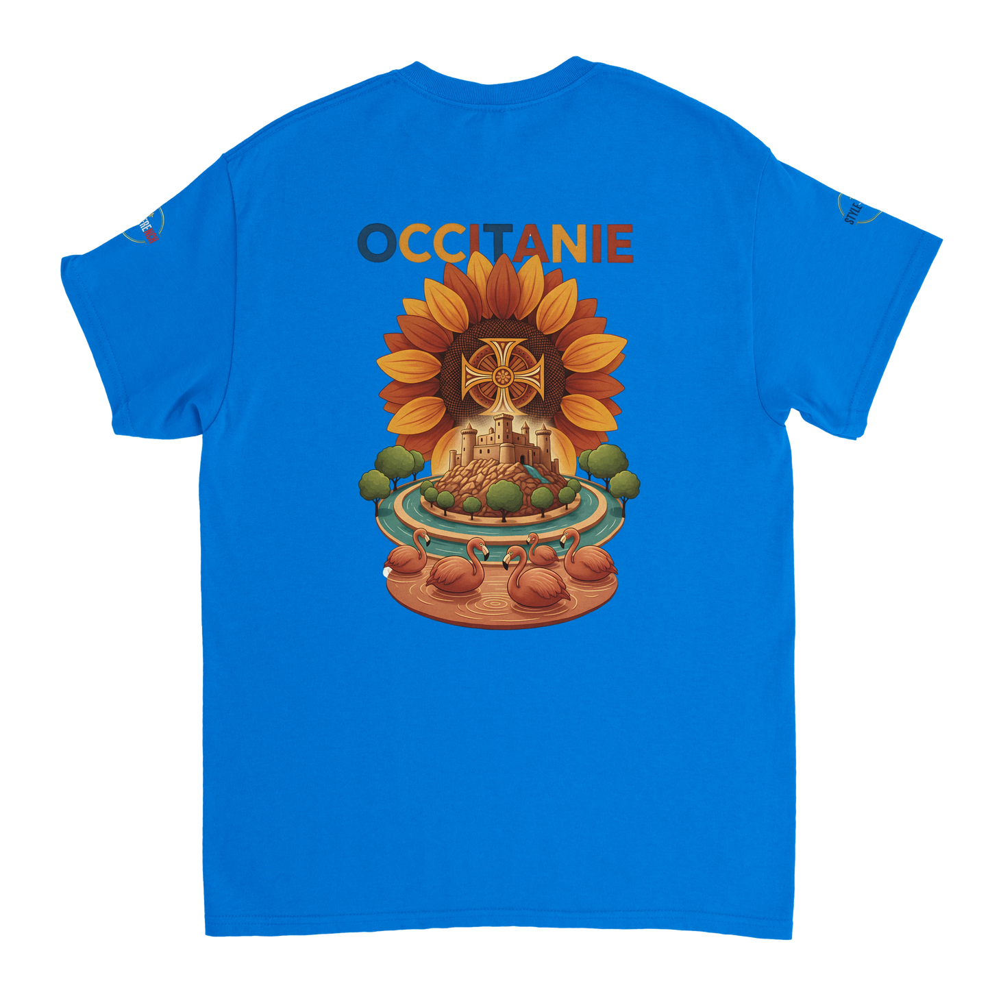 T-shirt Unisexe Occitanie – Coton Épais Premium