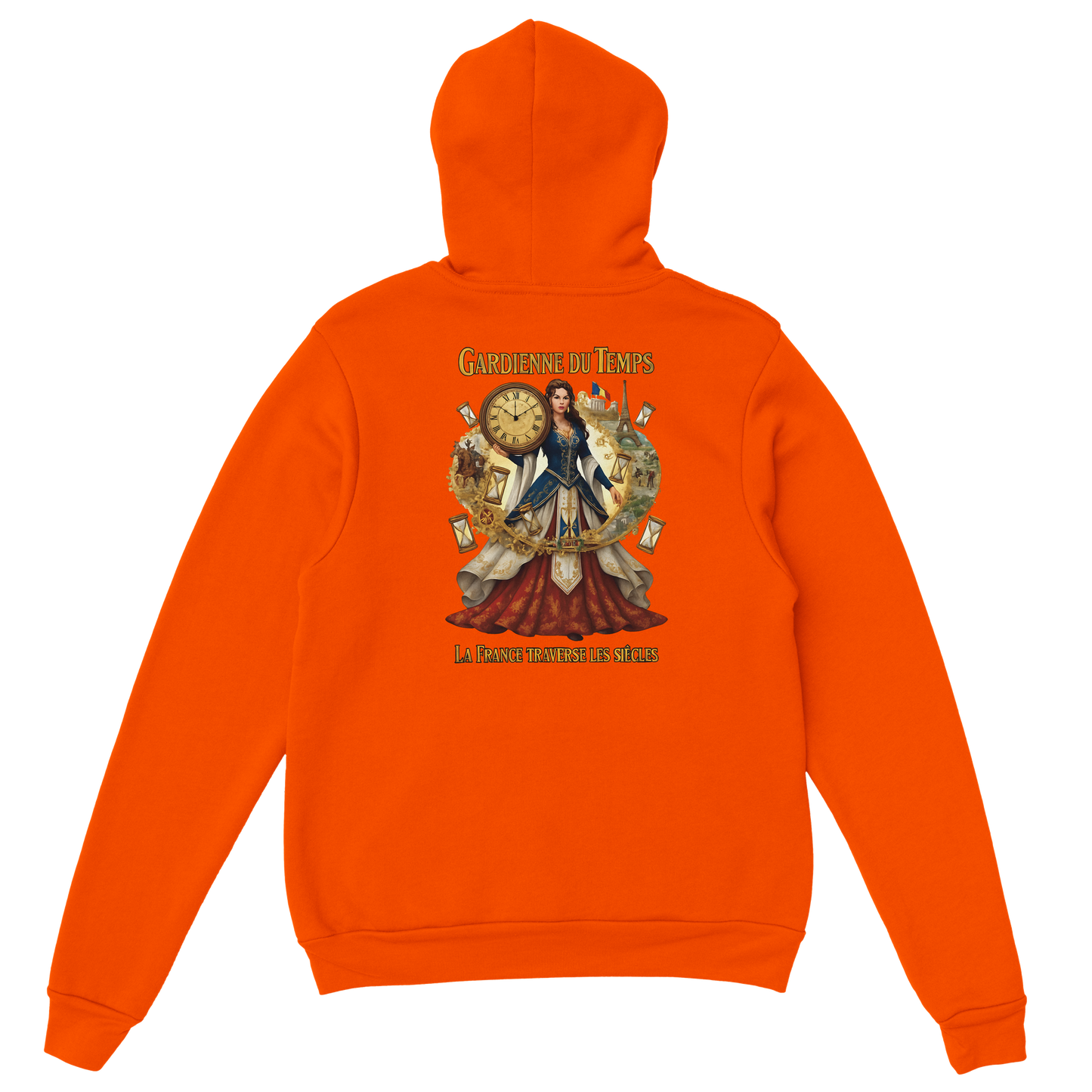 Sweat à Capuche Femme Gardienne du Temps - Confort Premium