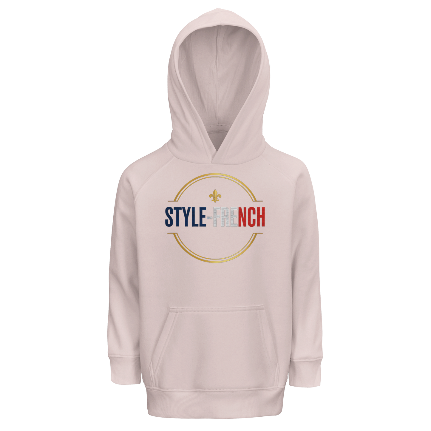 Sweat à capuche fille- Collection France "Ma France je t'aime" - Coton Bio