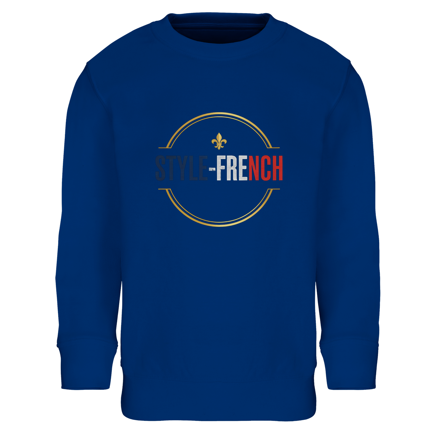 Sweat-shirt Fille 'La France dans mon Cœur' - Sweat Confortable Éco-Responsable