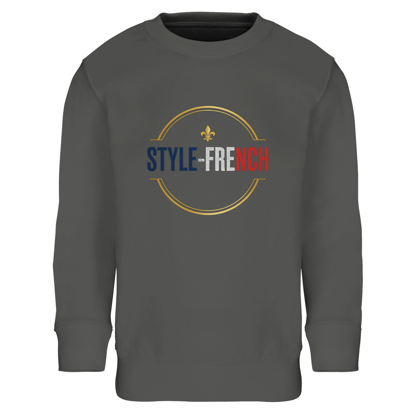 Sweat-shirt fille "Petite Chef, Grand Talent" – Coton Écoresponsable