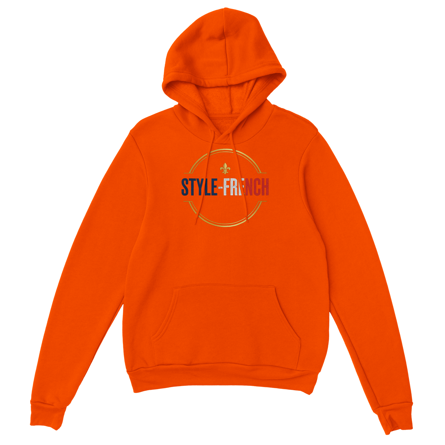 Sweat à Capuche Homme "Chauvin et Fier l'être" – Confort Premium et Design Patriotique