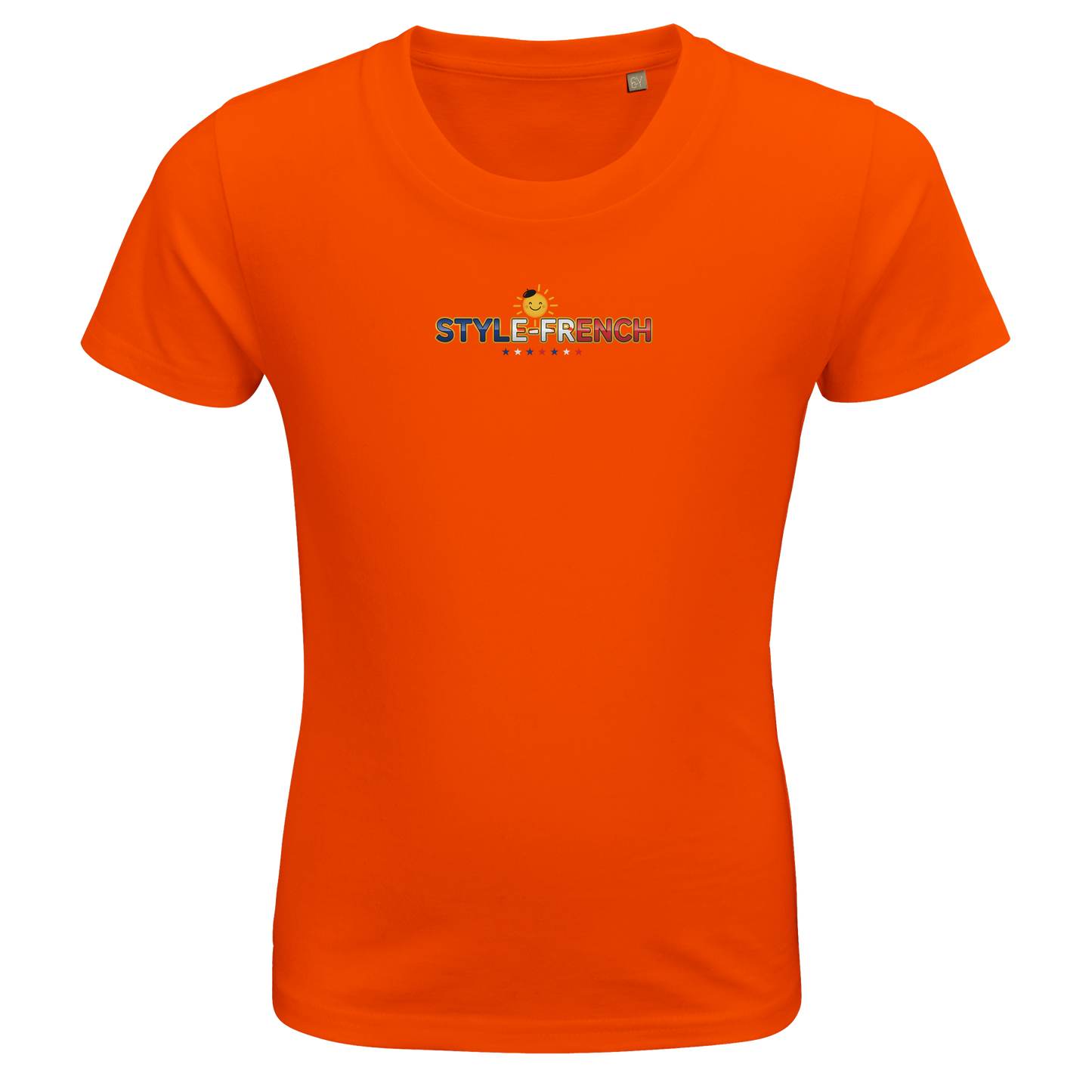 Organic slim-fit T-shirt for boys Little Knight of France | SOL'S Pioneer Kids 03578