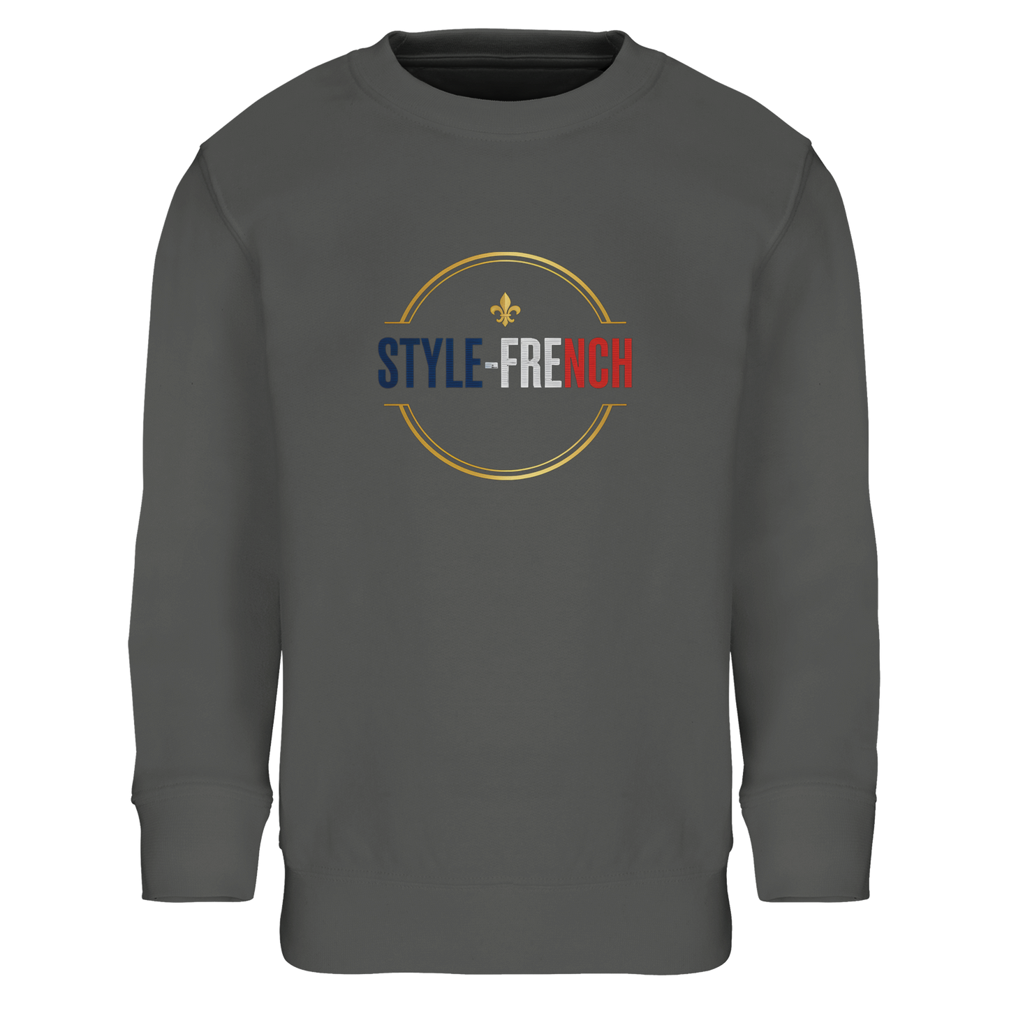 Sweat-shirt Garçon Petit Patriote - Coton Recyclé Confortable