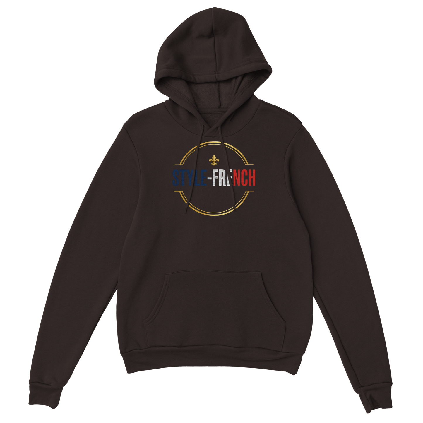 Sweat à Capuche Homme "Chauvin et Fier l'être" – Confort Premium et Design Patriotique